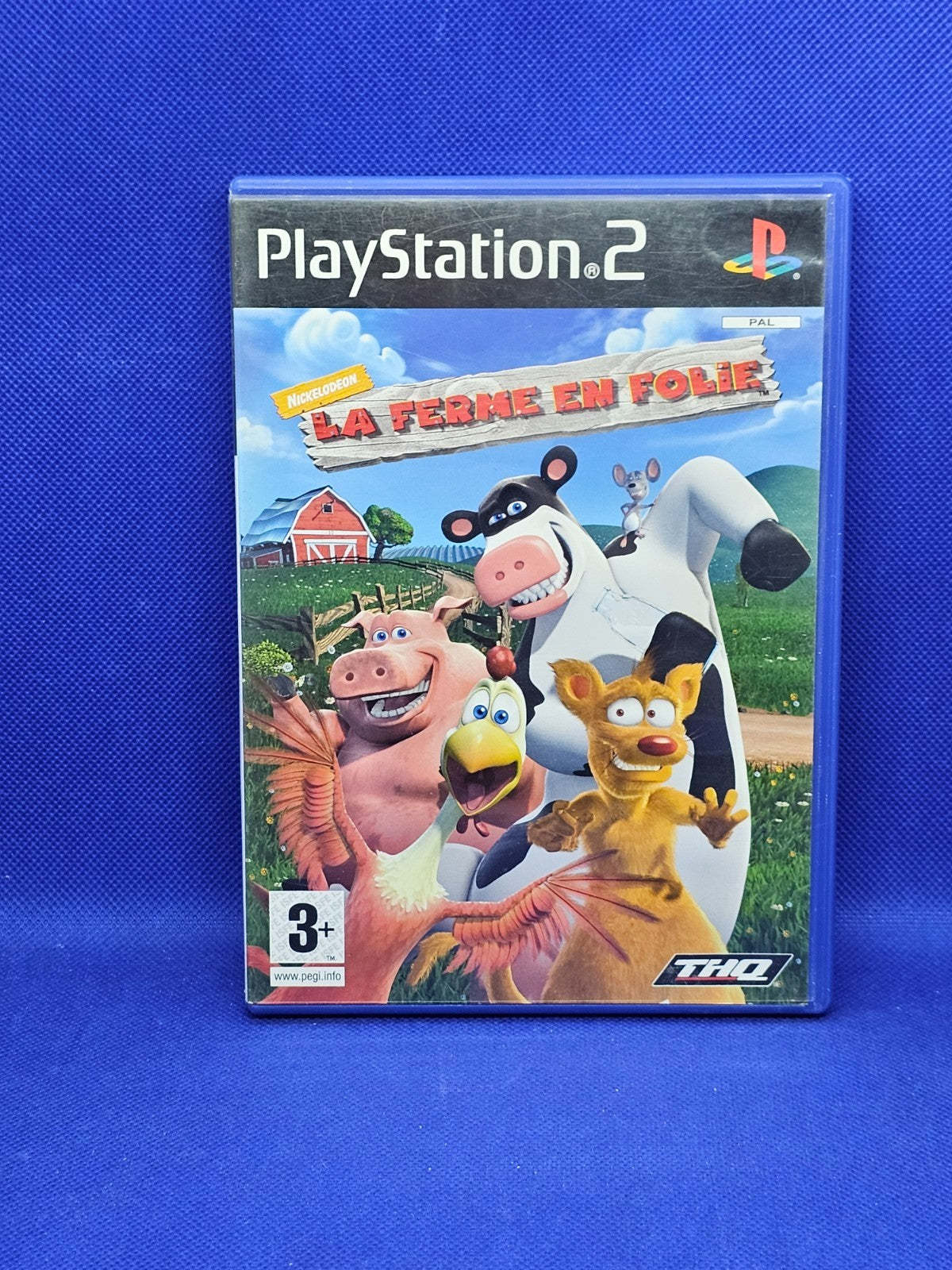 La Ferme en Folie Barnyard PS2 PlayStation 2 PAL FR THQ 2006 Complet0