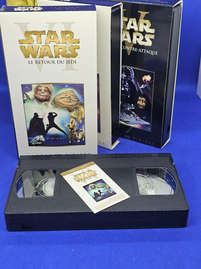 Coffret VHS La Trilogie Star Wars 2000 Master Digital THX 20th Century Fox Versi7