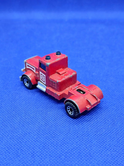 Matchbox Convoy Peterbilt Fire Engine Tractor Unit N°8 1984 Made in Macau 1901