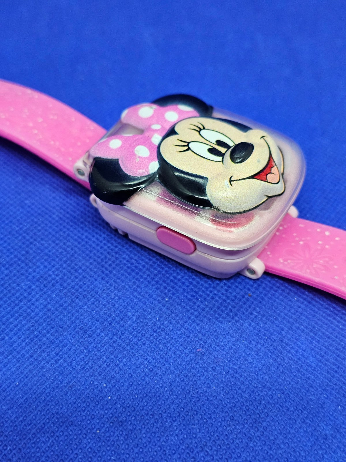 Montre Jeu Interactive Minnie Mouse Disney VTech Rose Éducative Non Testée3