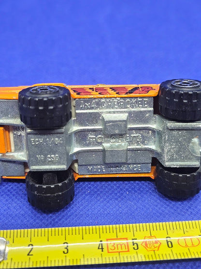 Jeep Cherokee 4x4 Big Chief Majorette N°236 France 164 Orange 7 cm6