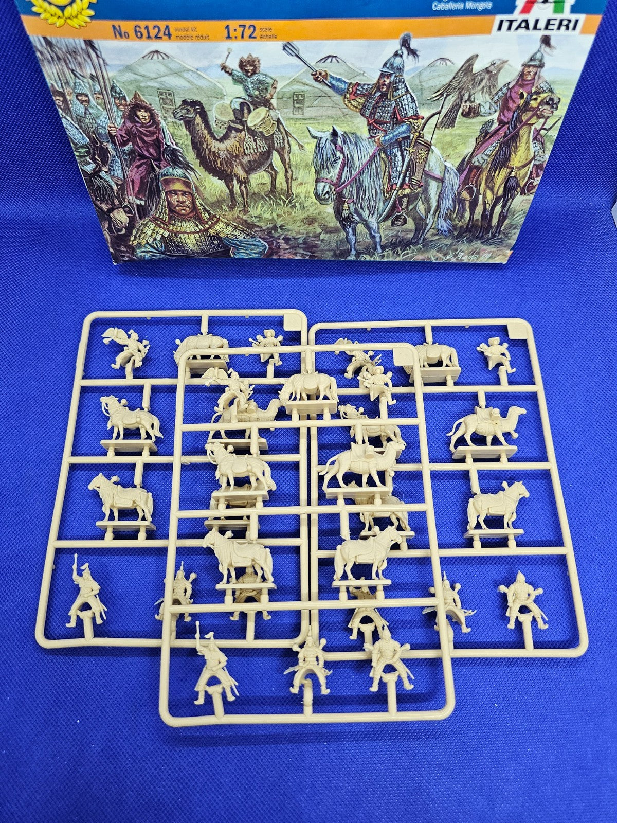 Italeri 6124 Mongol Cavalry XIII siècle 15 cavaliers 172 20082