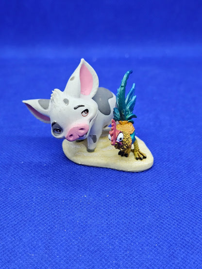 Pua Hei Hei Vaiana Moana Disney Store Figurine PVC 5 cm0