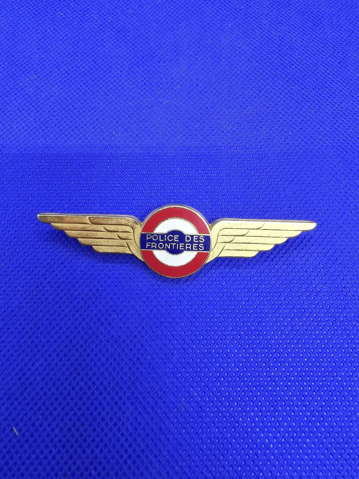 Insigne Police des Frontières PAF Police Nationale ailes Fournier France0
