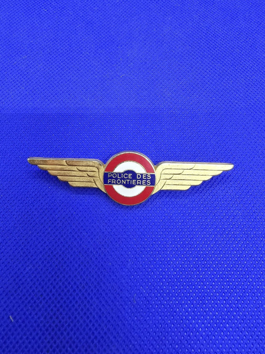 Insigne Police des Frontières PAF Police Nationale ailes Fournier France0