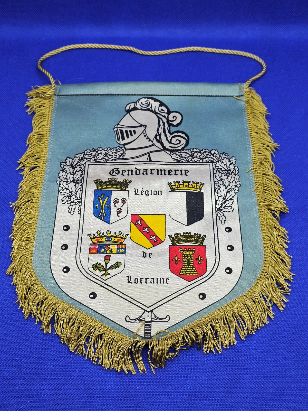 Fanion Gendarmerie Légion de Lorraine Militaria Vintage France0