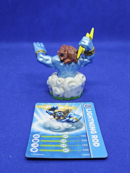 Lightning Rod Skylanders Spyro's Adventure Série 1 Activision 2011 avec carte1
