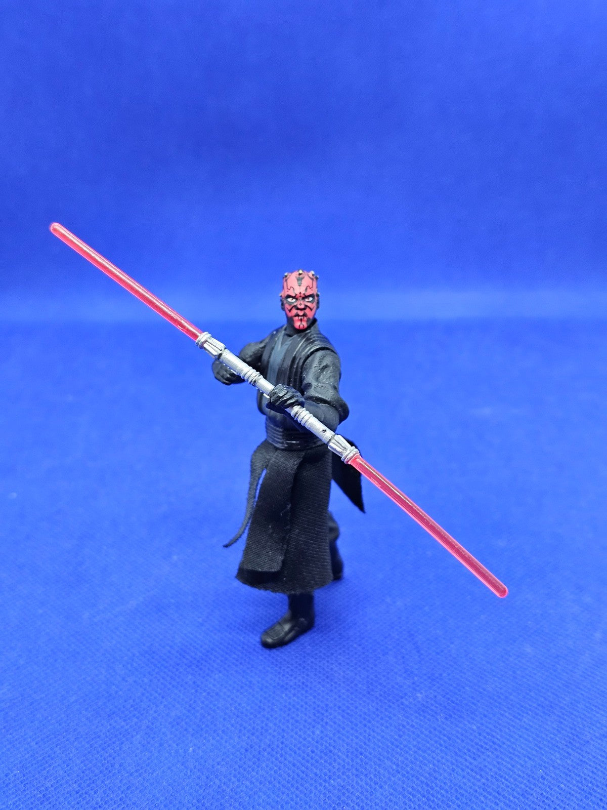 Figurine Darth Maul Star Wars The Phantom Menace Hasbro 1999 10 cm Bas Tissu0