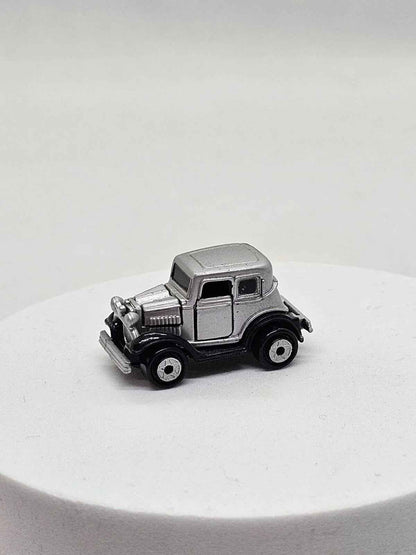Micro Machines '32 Ford Vicky Silver Gray 1989 Galoob Opening Parts Work