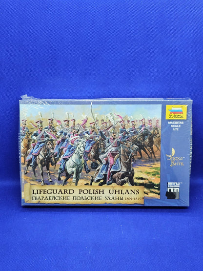 Lifeguard Polish Uhlans 1809 1815 Zvezda 8075 Maquette 1 72 Neuve Scellée0