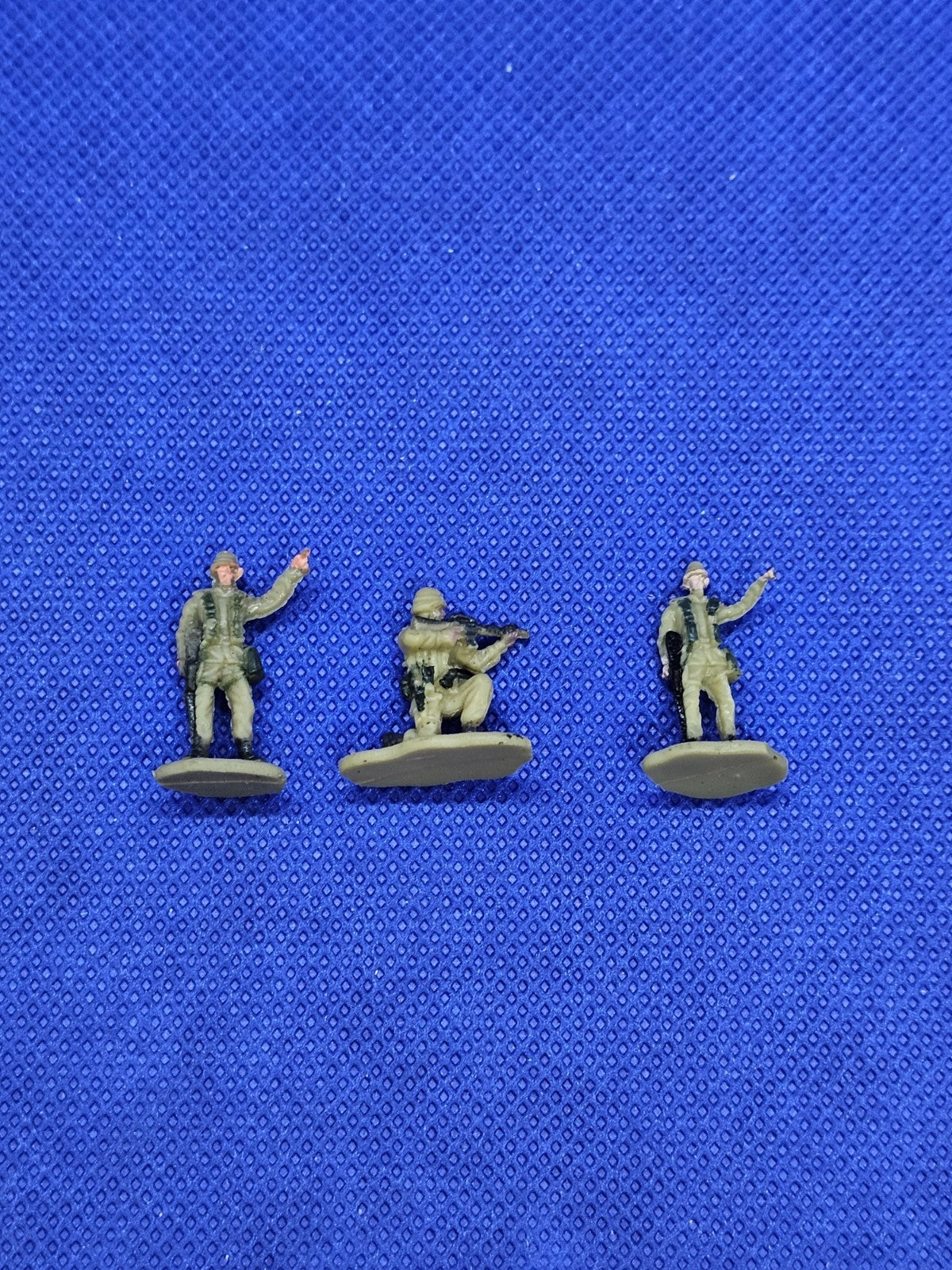Lot 3 Figurines Soldats Désert Micro Machines Galoob Années 1990 1270