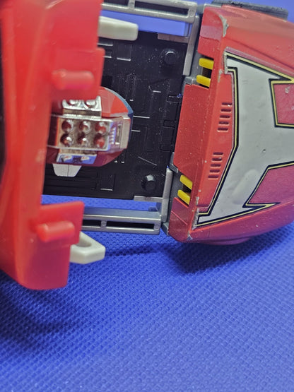 Turbo GT Red Turbo Machine Turboranger DX Chogokin Bandai 1989 Vintage1