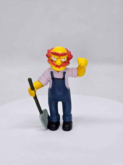 Figurine Groundskeeper Willie, The Simpsons, Winning Moves, 2007, 9 cm