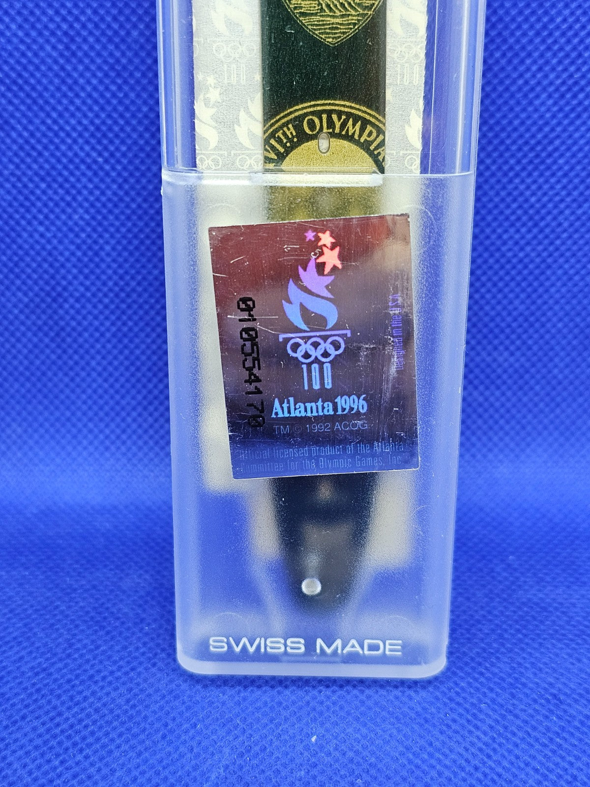Montre Swatch Atlanta 1996 Jeux Olympiques GZ136 vintage 19942
