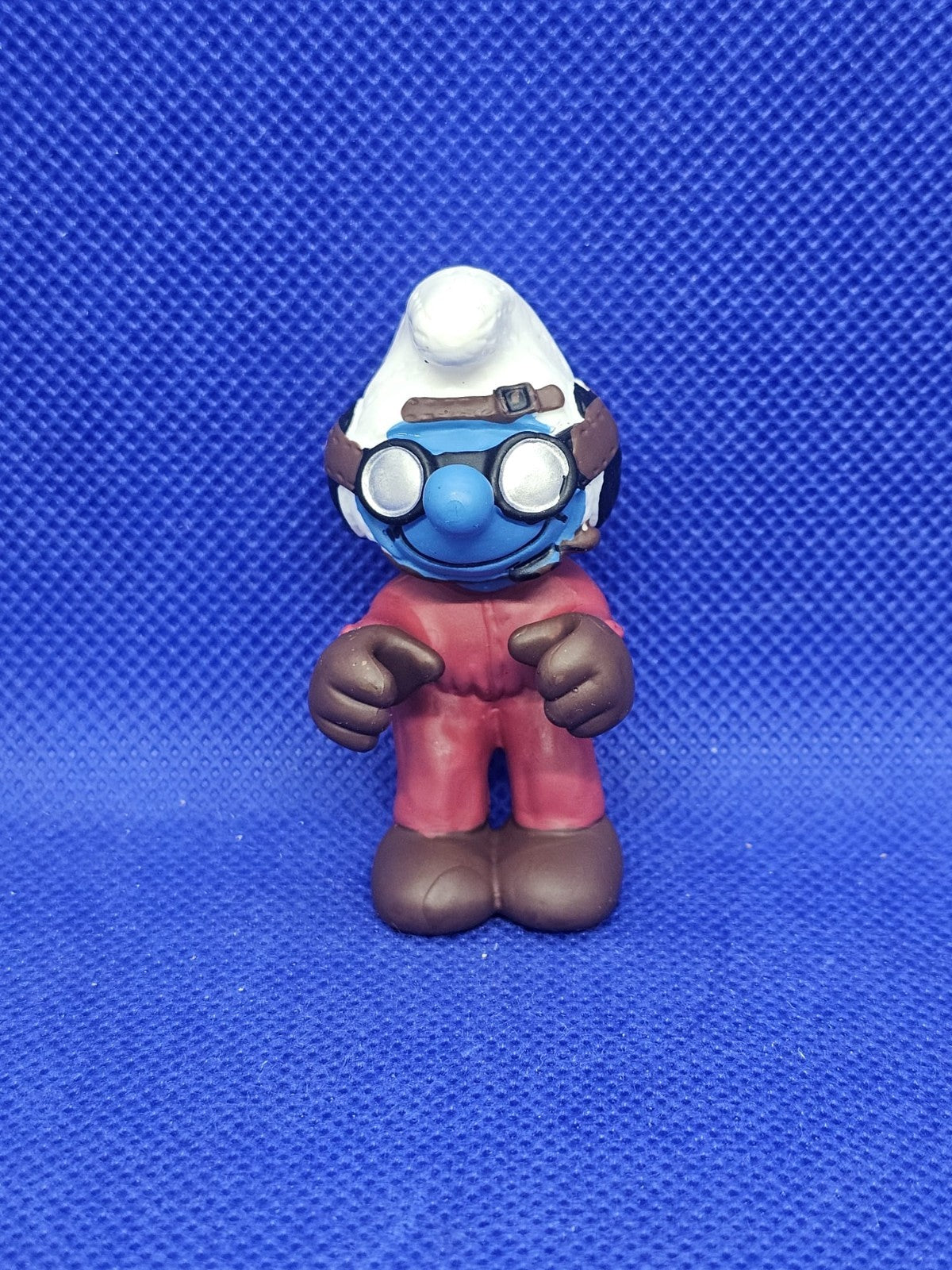 Schtroumpf Pilote de Course Rouge 40255 Peyo Schleich 1998 Figurine0