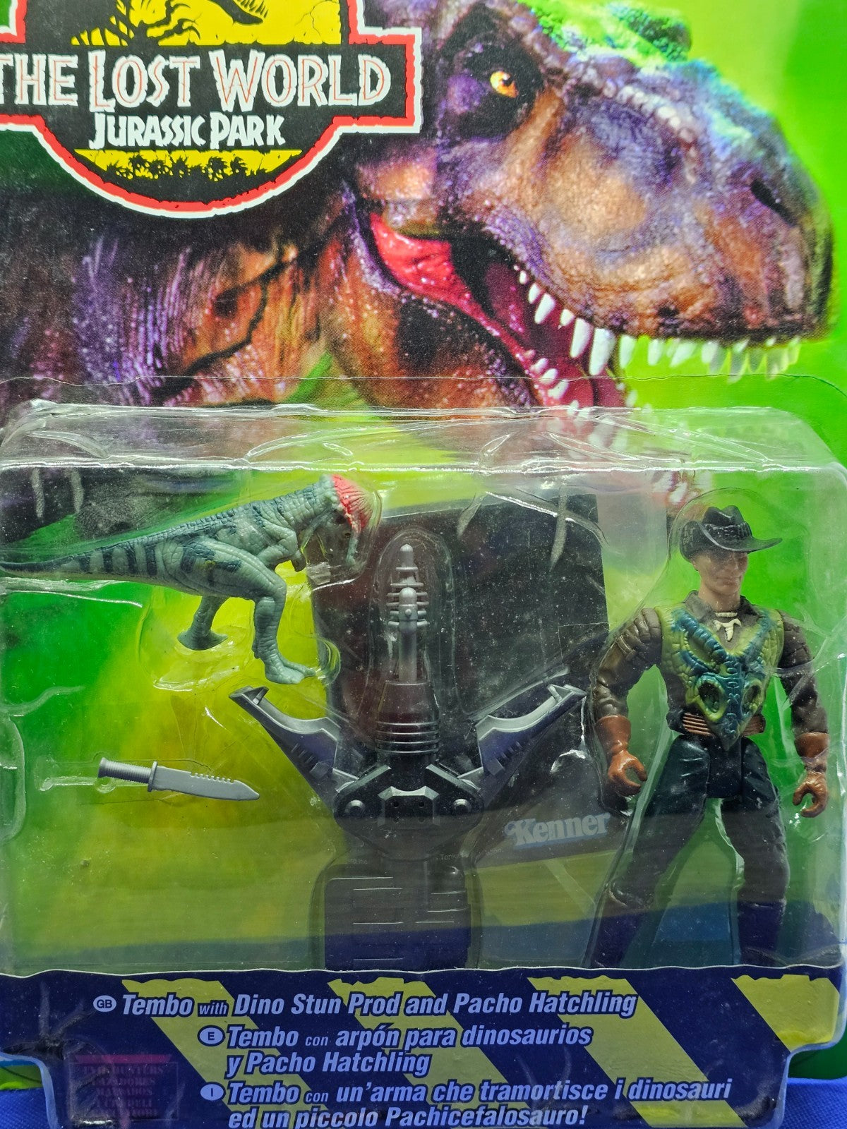 Roland Tembo, The Lost World Jurassic Park, Kenner, 1997, Opened2