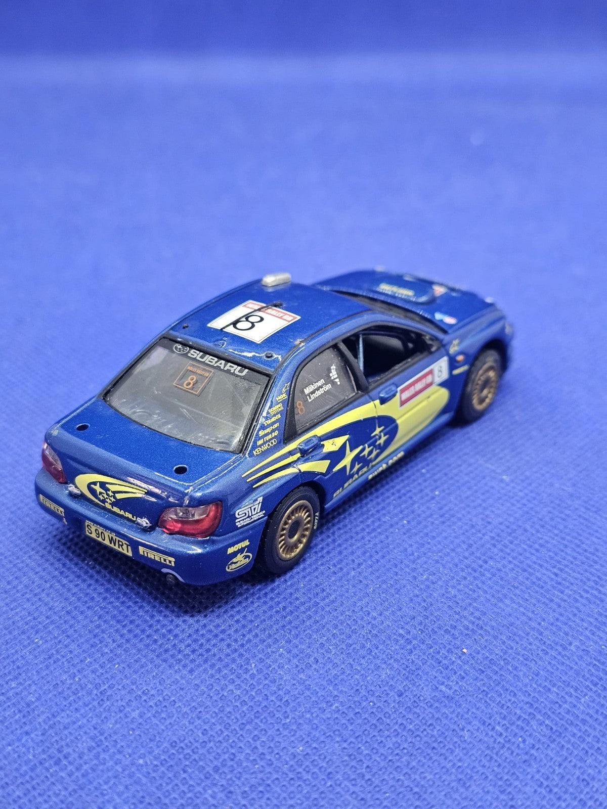 Subaru Impreza WRC 2003 Wales Rally GB 8 Mäkinen Lindström Vitesse 143 Incomplèt7