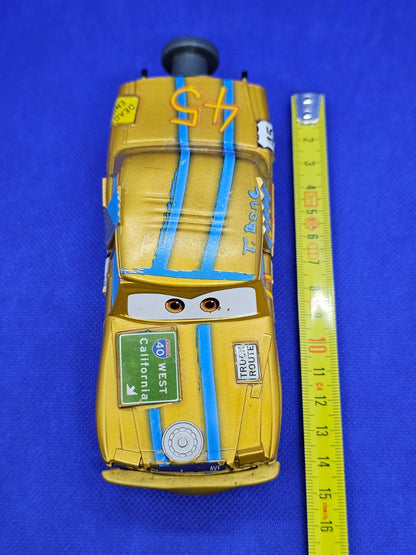T-Bone Disney Pixar Cars Crazy 8s Thunder Hollow Mattel Crashed Party 15 cm6