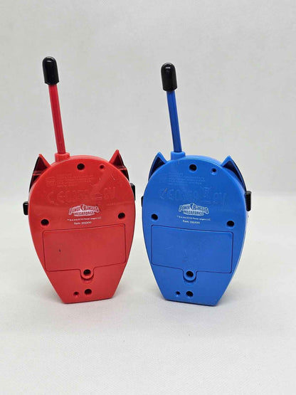 Lot 2× Walkie‑Talkies Power Rangers Megaforce, IMC Toys 2013, testés