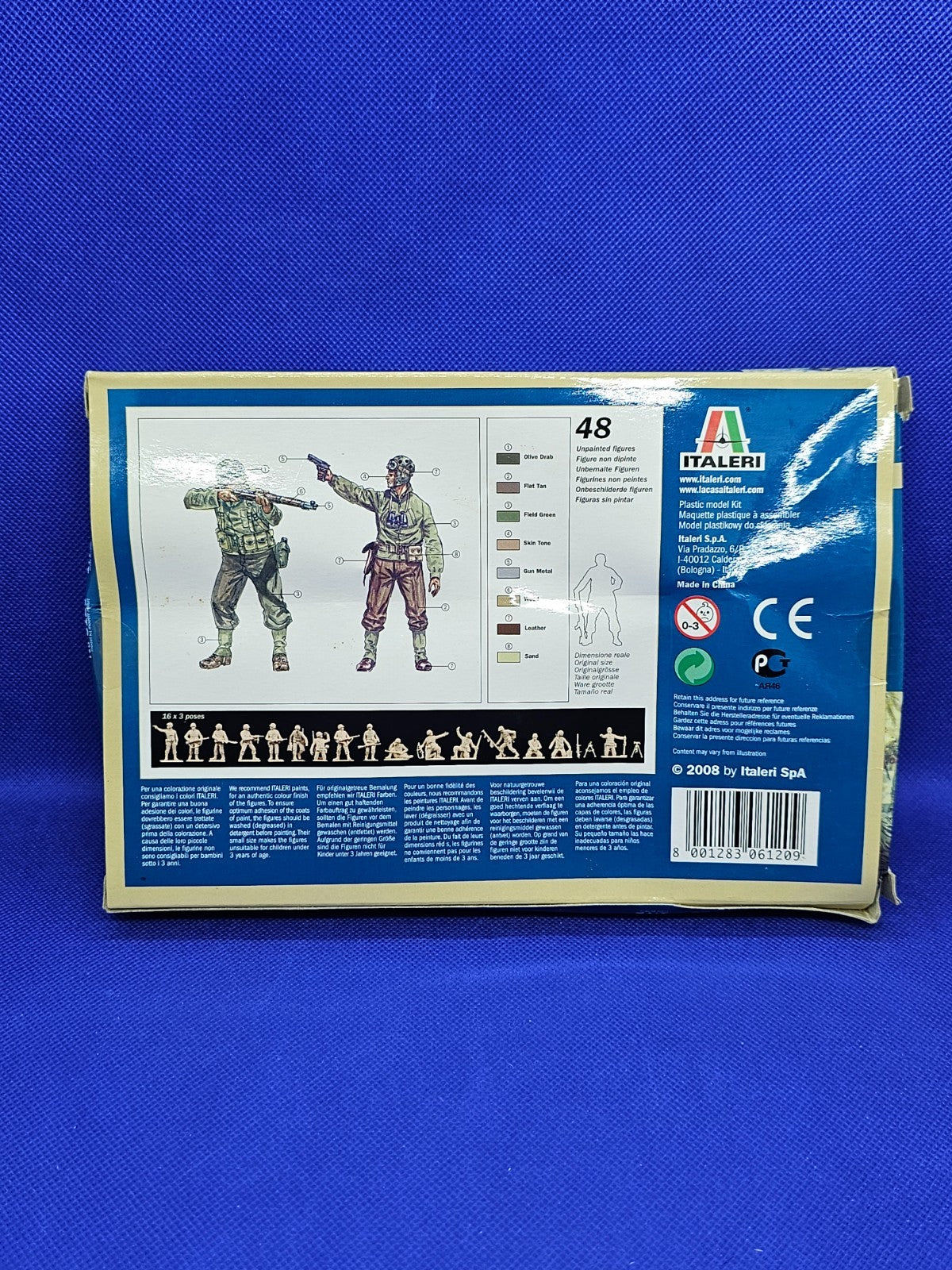 Italeri U.S. Infantry WWII 6120 48 Soldats Américains 172 20081