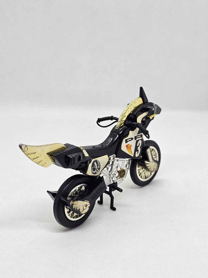 Power Rangers Thunder Bike, Black Ranger, Bandai 1994, Moto Vintage