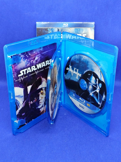 Star Wars Trilogie Originale Coffret Blu-ray 3 Films Lucasfilm Fox Épisodes IV V2