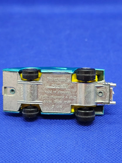 Matchbox Superfast Soopa Coopa No 37 Lesney Made in England 1972 Bleu Métallisé4