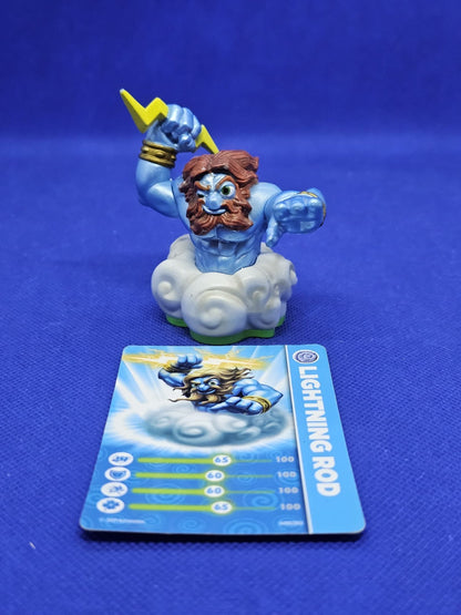Lightning Rod Skylanders Spyro's Adventure Série 1 Activision 2011 avec carte0