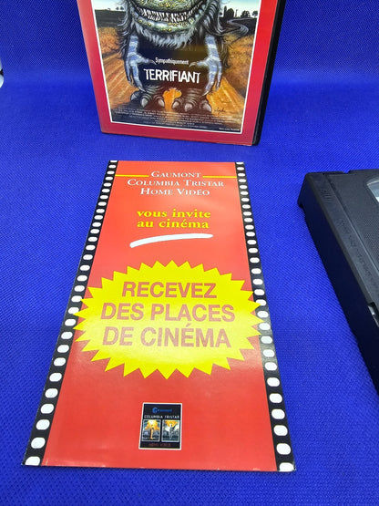 Critters VHS Ticket Cinéma, Film Horreur, Gaumont Columbia, 1986, VF PAL SECAM4