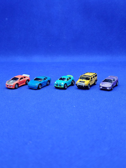 Lot 5 Mini Voitures Speedeez Playmates 2004 Micro Machines 3,2 à 4 cm0