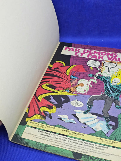 Ghost Rider Marvel Comics Version Intégrale Semic 1992 BD Comics4