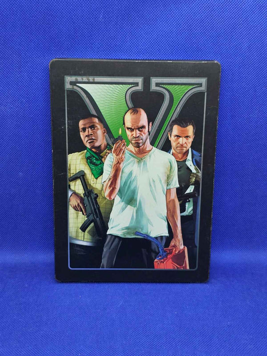 GTA V Special Edition Steelbook Xbox 360 Rockstar 2013 2 disques