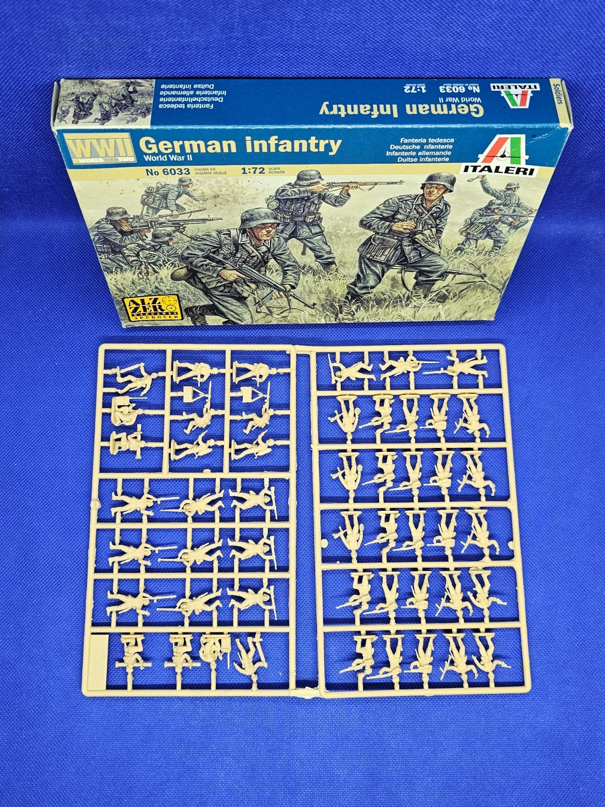 Italeri German Infantry WWII 6033 50 Soldats Allemands 172 20072