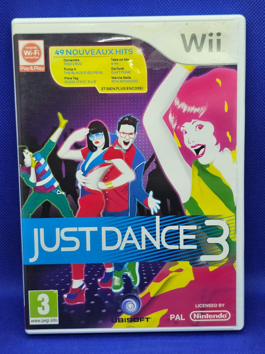 Just Dance 3 Wii Ubisoft 2011 Jeu Vidéo PAL FR Nintendo Dance Party Music0