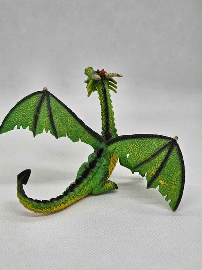 Dragon vert ailé, Monde fantastique, Bullyland, 12 cm