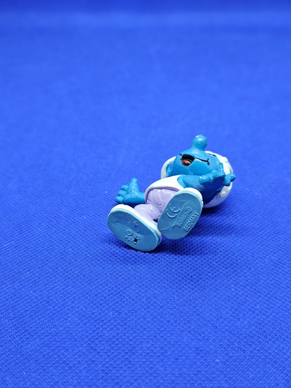 Techno Schtroumpf Tekkno Smurf 20437 Les Schtroumpfs Schleich Peyo 1996 5.5 cm2