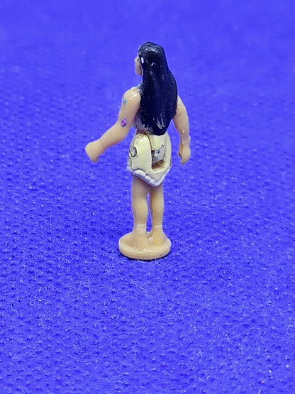 Pocahontas Polly Pocket Disney Bluebird 1995 Figurine Vintage2
