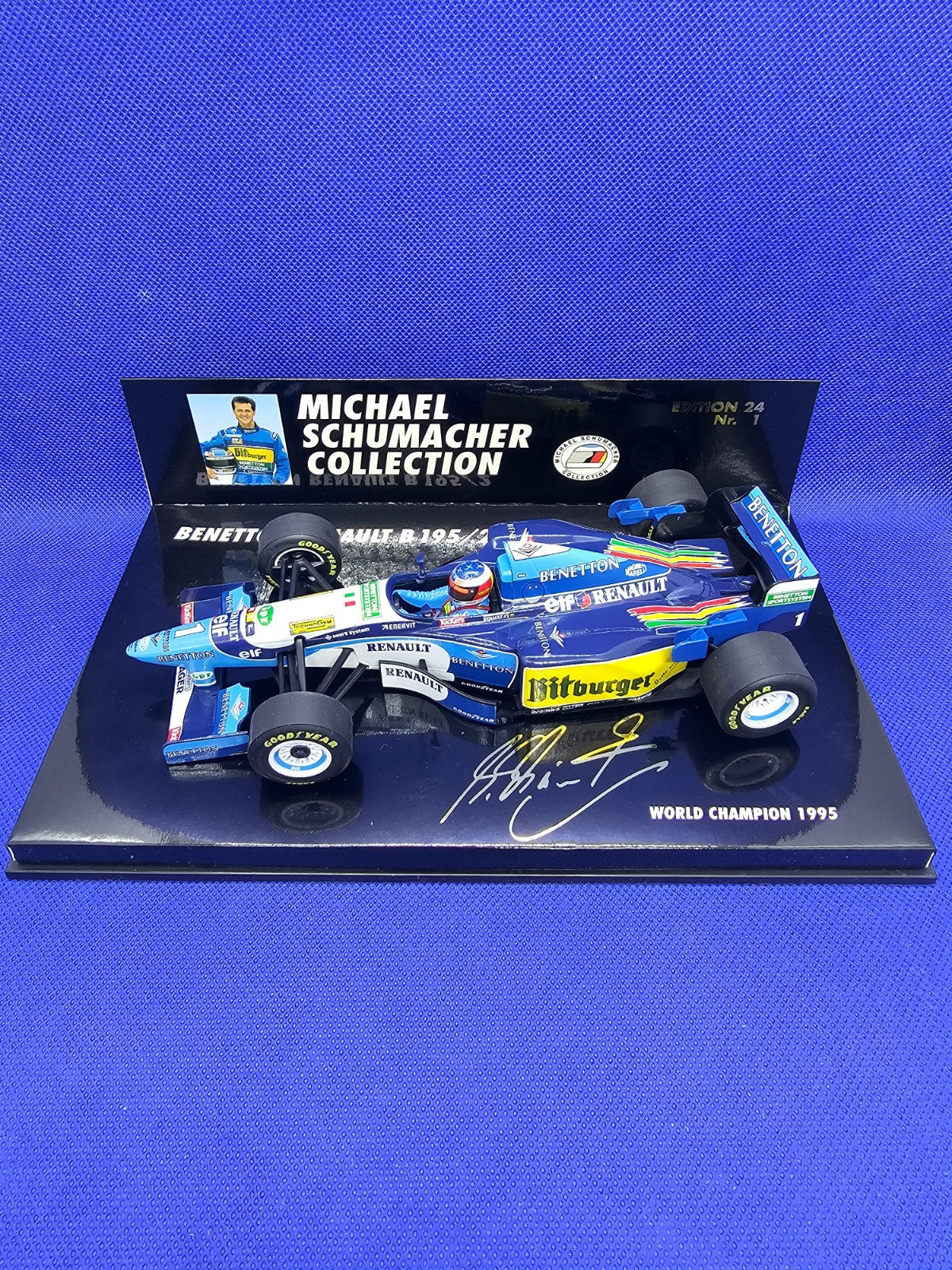 Benetton Renault B195 Michael Schumacher Collection LANG 1995 F1 1242
