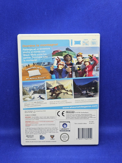 Shaun White Snowboarding Road Trip Nintendo Wii Ubisoft 2008 complet PAL1