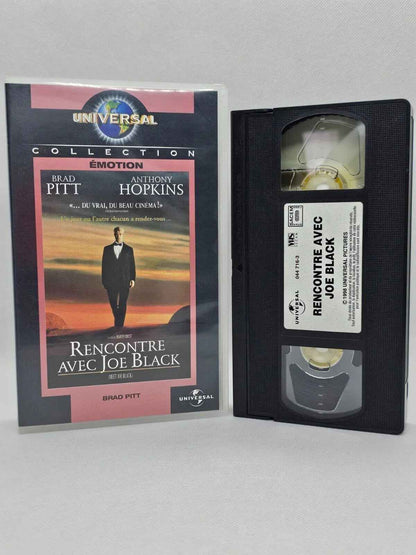 Rencontre avec Joe Black VHS, Film Drame, Universal Emotion, 1998, Brad Pitt