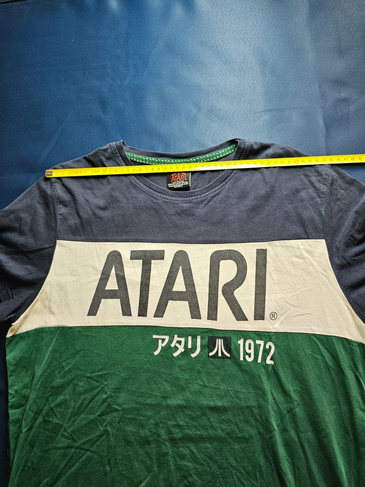 T-shirt Atari 1972 Difuzed Licence Officielle 2019 Taille XL Bleu Vert5