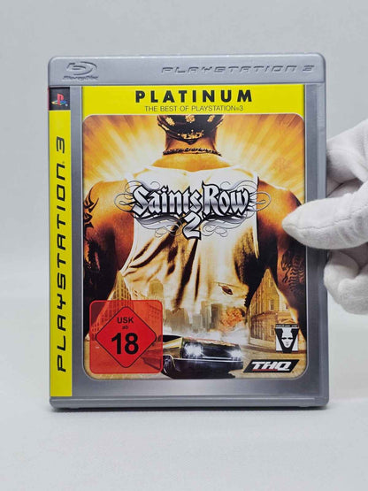 Saints Row 2 PS3 Platinum, THQ, 2008, Version allemande manuel DE, complet