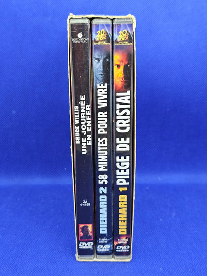 Trilogie Die Hard DVD, Bruce Willis, 20th Century Fox, 2007, Coffret 3 Films3