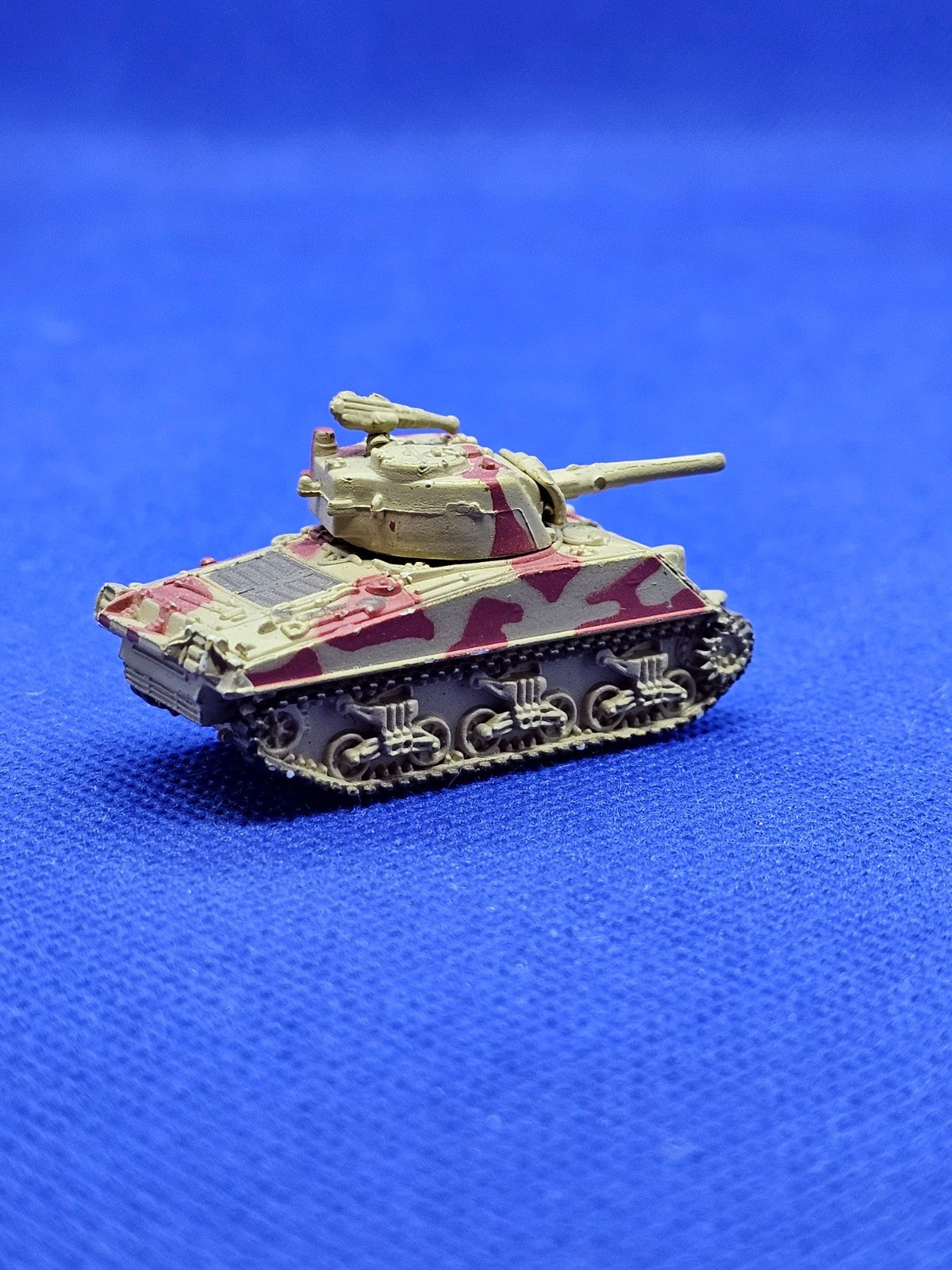 M4A3 Sherman Micro Machines Military Galoob Char Camouflage Désert ARGOS Vintage1