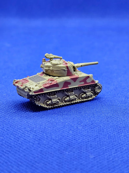M4A3 Sherman Micro Machines Military Galoob Char Camouflage Désert ARGOS Vintage1