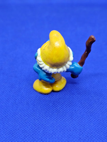 Grand Père Schtroumpf 20226 Les Schtroumpfs Schleich Peyo 1987 5.5 cm1