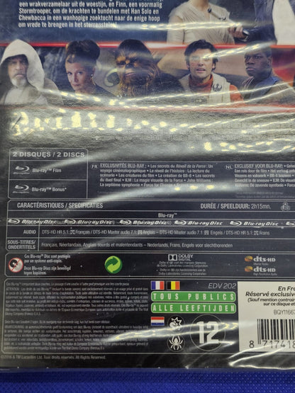 Star Wars Le Réveil de la Force Blu-ray 2 disques Lucasfilm 2016 neuf sous blist1