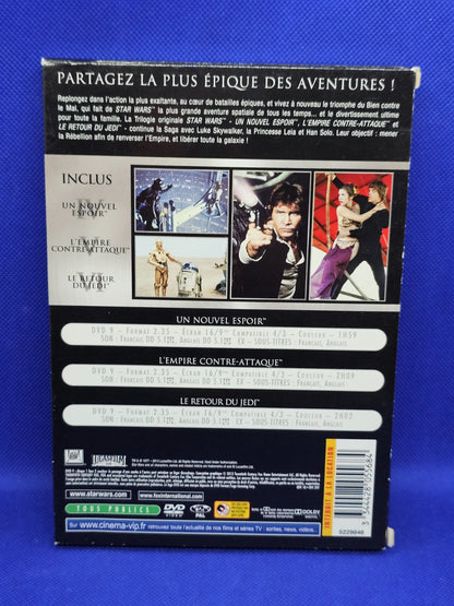 Star Wars Trilogie Originale DVD IV V VI Coffret Fox Lucasfilm1