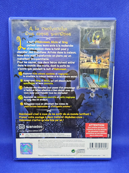 Castleween, Jeu Plateforme Aventure Halloween, Wanadoo Edition, PlayStation 2 PS1
