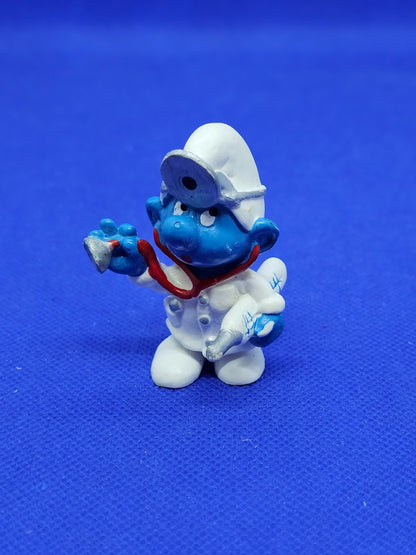 Schtroumpf Docteur 20037 Les Schtroumpfs Schleich Peyo 1978 Vintage 5 cm0
